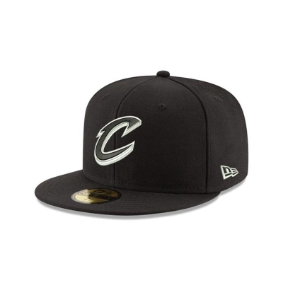 Cleveland Cavaliers Gorra | New Era NBA 59fifty Fitted Cap Mexico - Negros